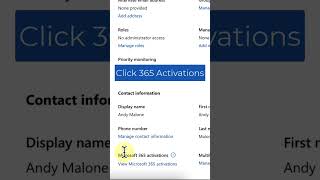 Managing Microsoft 365 Product Activations in Less than 1 Min [upl. by Laekcim]