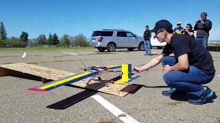 UC Merced Test Flying Kirin in HIGH Wind Gusts  DBF 2019 [upl. by The176]