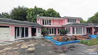 Colombian drug lord Pablo Escobars old house in Miami Beach to be demolished [upl. by Ramalahs]