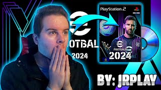 Ya Salió EFOOTBALL 2024 Para PS2 🔥 [upl. by Alidus]