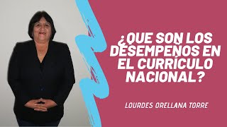 ¿Que son los desempeños en el Currículo Nacional [upl. by Nave]