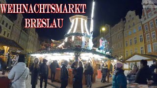 Christmas market Wroclaw Christmas market in Poland [upl. by Odlawso482]