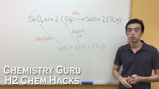 How to Draw Energy Cycle Given Enthalpy Change of Formation  H2ChemHacks [upl. by Ennyroc186]