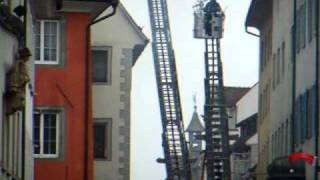 Brand in Konstanzer Altstadt [upl. by Alilak]