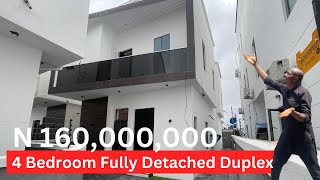 HOUSE FOR SALE IN LEKKI LAGOS NIGERIA  4 Bedroom Detached Duplex In Ajah [upl. by Ennairac]