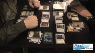 MagicCorporationcom  Bonus MC Night 2011  feature match fun et decktech Innistrad [upl. by Elleinnod]