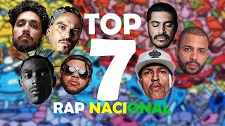 7 Maiores RAPPERS NACIONAIS 👊🏻 💢 [upl. by Lemert353]