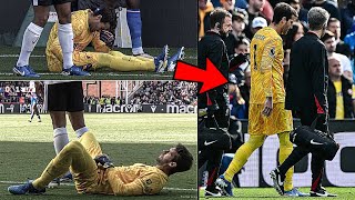 😢 Alisson Becker Painful Injury During Liverpool vs Crystal Palace [upl. by Garnette]