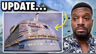 Update On Allure Of The Seas Man Overboard [upl. by Suedama343]