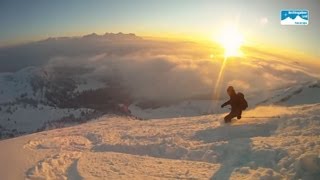 Skifahren Skitour Bayern Deutschland 360° Ein Wintererlebnis auf dem Predigtstuhl Bad Reichenhall [upl. by Sitnerp]