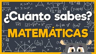 ¿Cuánto Sabes de MATEMÁTICAS Test de 42 preguntas ➕🧠➖ [upl. by Tracee]