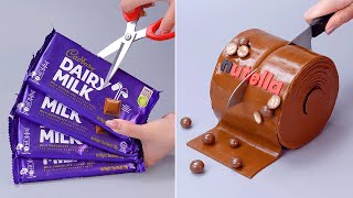 Yummy Fondant Cake Decorating Looks Like Real  Perfect 3D Cake  Tasty Chocolate Decoration Idea [upl. by Encratia]