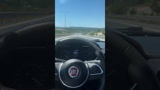 Fiat egea 15 hybrid 130hp top speed [upl. by Yadahs]