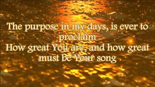 Rend Collective Hymn Of The Ages Lyric Video [upl. by Ginsburg]