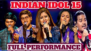 24 November Indian idol 15 Mahesh Bhatt Special Full Episode  All Contestants Performance [upl. by Nnyllaf]