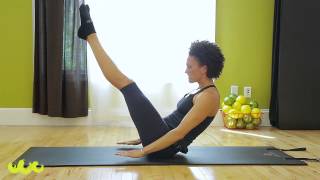 Intermediate Pilates Mat Workout [upl. by Tannenbaum]