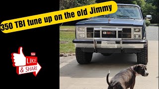 1988 GMC Jimmy Tune Up [upl. by Arlina]