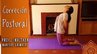 Corrección de postural y apertura de pecho Punto de Yoga Nivel Principiante [upl. by Nolava]