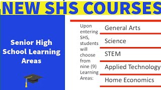 New Curriculum Subject Combination and Learning Areas SHSSHSTS amp STEM [upl. by Okir]