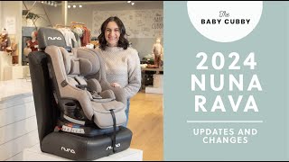 Nuna RAVA Convertible Car Seat 2024 Updates and Changes [upl. by Onaicul160]