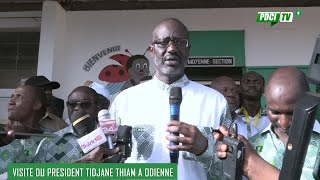 PDCIRDA VISITE DU PRESIDENT TIDJANE THIAM A ODIENNE [upl. by Chase309]