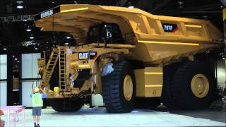 Biggest dumptruck in the world Caterpillar 797F [upl. by Lapo]