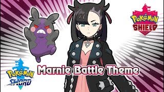 Pokémon Sword amp Shield  Marnie Battle Music HQ [upl. by Skerl367]