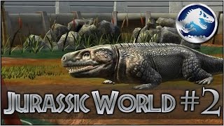 LIMNOSCELIS SWAMP  Jurassic World the Game  Episode 2 [upl. by Anahsat336]