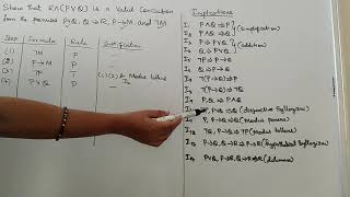 Discrete Mathematics  Rules of inference  Problem 2 [upl. by Romaine]