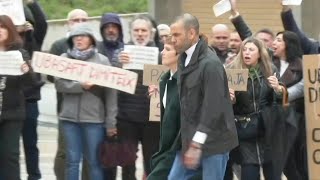 Dani Alves leaves jail after paying onemillioneuro bail  AFP [upl. by Ambrosio663]