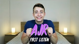 Listening to AJR for the FIRST TIME  Reaction [upl. by Eniluap]