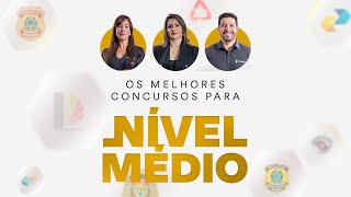 Os melhores concursos para nível médio [upl. by Nodlehs]