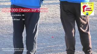 TOP1000 de Chalon sur Saône 8eme France Espoire vs LahatraMicliBillaud [upl. by Chiles]