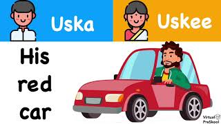 How to use Hindi Possessive Pronouns Uska Uskee Uskay His  Hers [upl. by Sommer3]