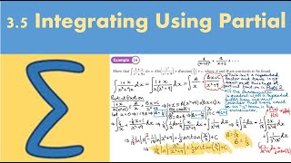 35 Integrating Using Partial Fractions CORE 2  Chapter 3 Methods in calculus [upl. by Bollinger]