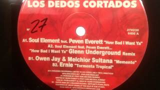 Soul Element ft Peven Everett  How Bad I want Ya Glenn Underground remix  MND27230 [upl. by Eetsim383]