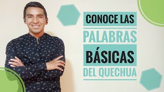 CURSO DE QUECHUA  Leccion 1 PALABRAS BÁSICAS DEL QUECHUA [upl. by Betta]