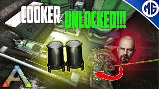 COOKER UNLOCKED Road to Tek Official PvP Ep 14  Ark Survival Evolved [upl. by Neerol]