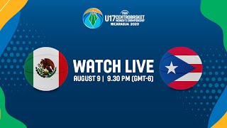 FINAL Mexico v Puerto Rico  Full Basketball Game  Centrobasket U17 Womens Championship 2023 [upl. by Htor]