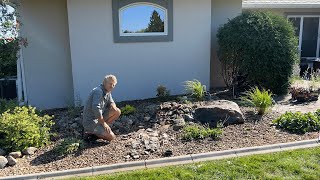 Front Yard Landscaping Ideas How to Add a Rock Garden [upl. by Vershen]