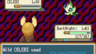 Pokemon Shiny Gold B5 Walkthrough Part 42 How to catch Celebi [upl. by Zilef]