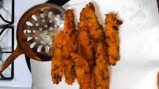 how to make chayote fritters Akra Militon acra de Mirliton best chayote recipe tasty chayote [upl. by Lemire]