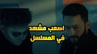 المداح اسطورة العودة  الحلقة الرابعة  قد يكون اصعب مشهد في المسلسل  مواجهة المداح مع طفل مرعب [upl. by Asiral252]