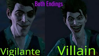 Vigilante Joker Ending And Villain Joker Ending Both Endings Batman The Enemy Within Episode 4 [upl. by Julianna]