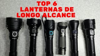 Top 6 Lanternas de Longo Alcance [upl. by Elorac340]