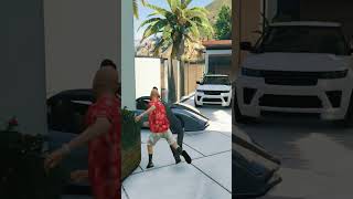 سرقنا سيارت ميسي 😂 gta5 gta gtav gta5 ميسي messi [upl. by Nichani330]