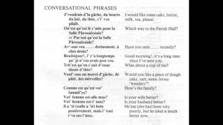 Lé Jerriais pour Tous  P25 Conversational phrases [upl. by Av]