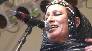 Mariem Hassan  6  LIVE at Afrikafestival Hertme 2010 [upl. by Finlay]