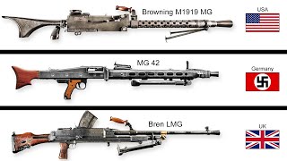 WW2 Machine Guns [upl. by Elleved]