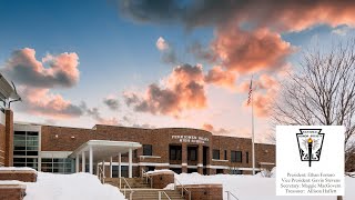 PERKIOMEN VALLEY HIGH SCHOOL National Honor Society INDUCTION CEREMONY MARCH 4 2021 7PM [upl. by Delcina]